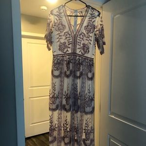 Altar’d State Lace Maxi Dress Size L